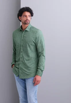Jersey overhemd van katoen