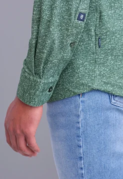 Jersey overhemd van katoen