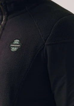 LE MANS CLASSIC polar fleece sweatshirt met halve rits