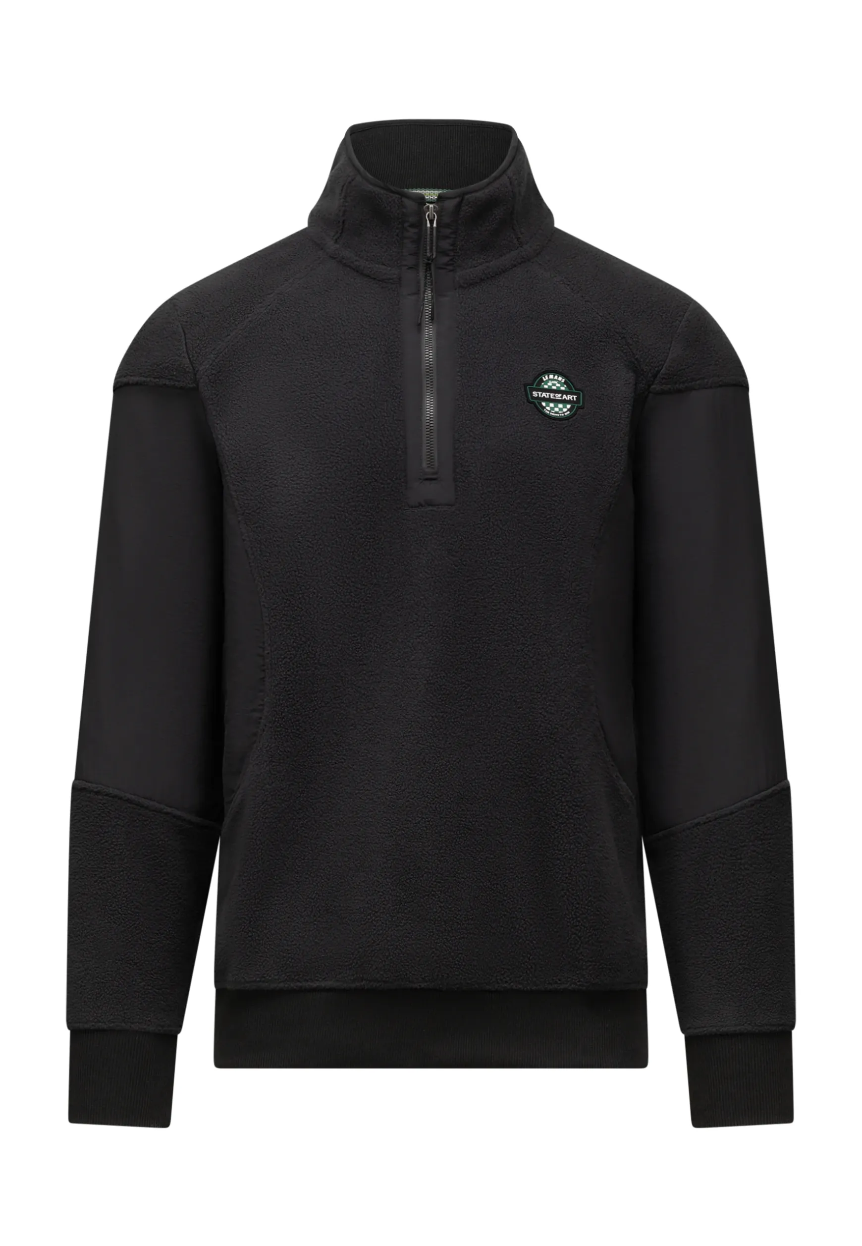 LE MANS CLASSIC polar fleece sweatshirt met halve rits
