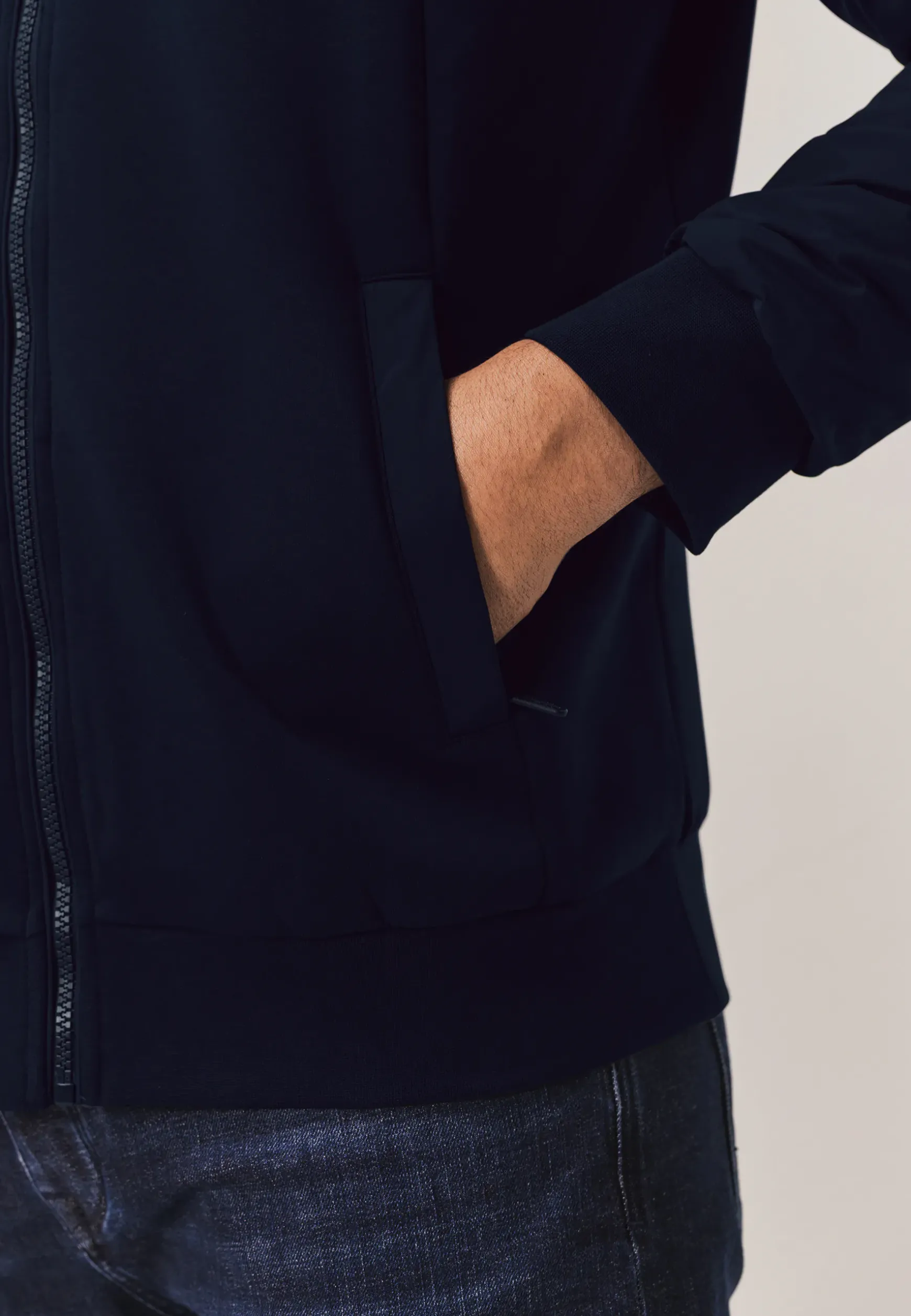 LE MANS CLASSIC sweatvest met ritssluiting