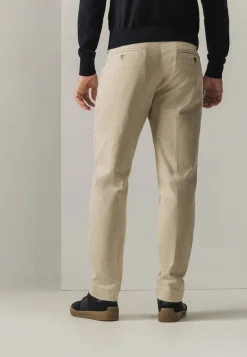 NAVIGATOR chino in stretchstof met bandplooien