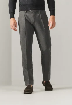 NAVIGATOR chino in stretchstof met bandplooien