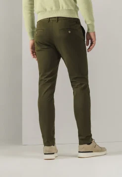 NAVIGATOR twill chino in stretchstof