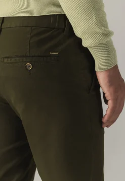 NAVIGATOR twill chino in stretchstof
