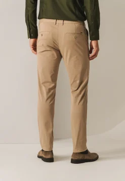 NAVIGATOR twill chino in stretchstof