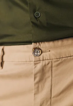 NAVIGATOR twill chino in stretchstof