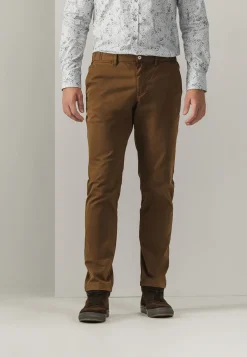NAVIGATOR twill chino in stretchstof