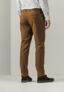 NAVIGATOR twill chino in stretchstof