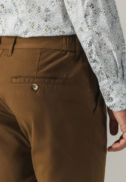 NAVIGATOR twill chino in stretchstof
