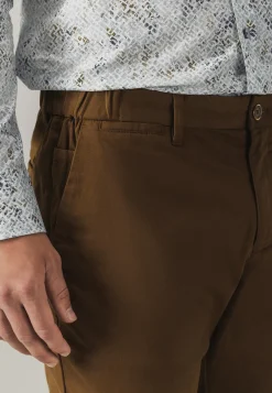 NAVIGATOR twill chino in stretchstof