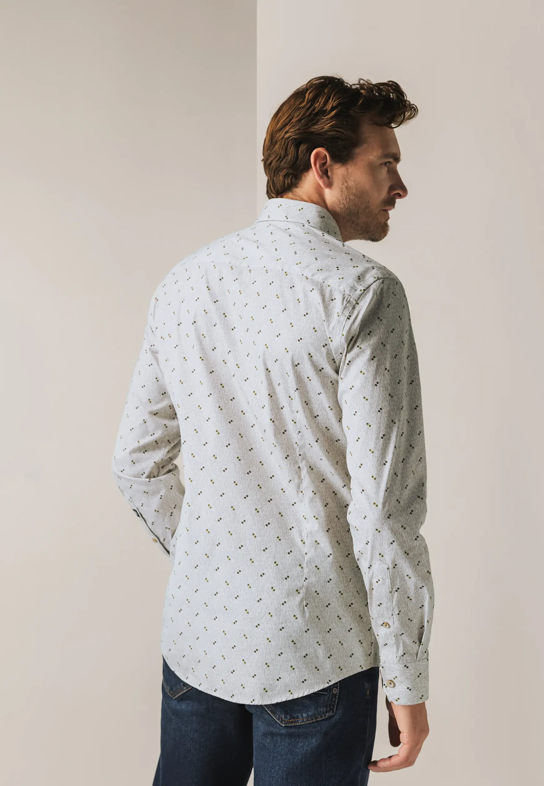 Overhemd met all-over print
