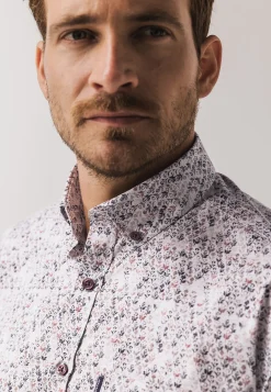 Overhemd met bloemenprint