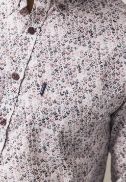 Overhemd met bloemenprint