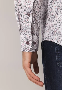 Overhemd met bloemenprint