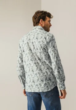Overhemd met bloemenprint