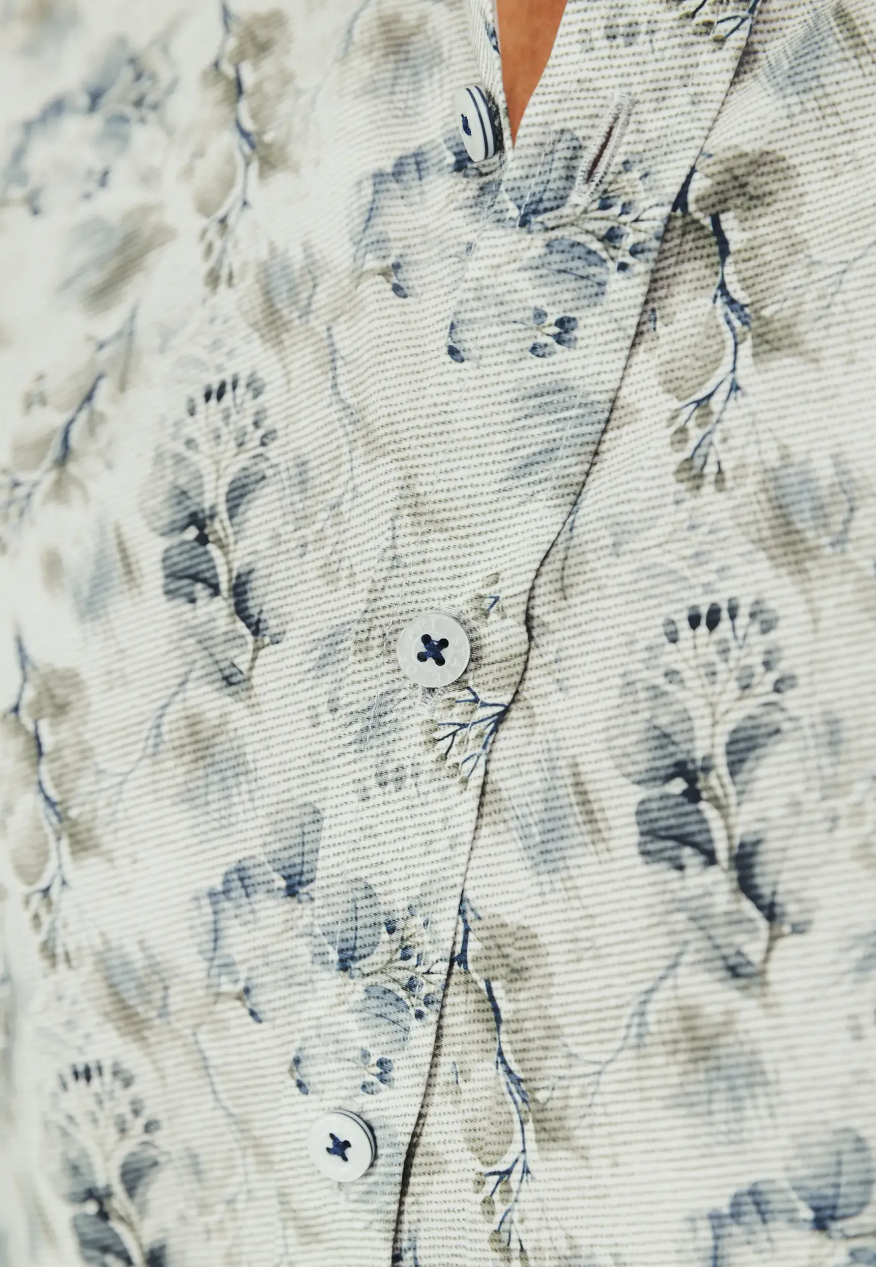 Overhemd met bloemenprint