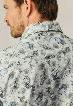 Overhemd met bloemenprint