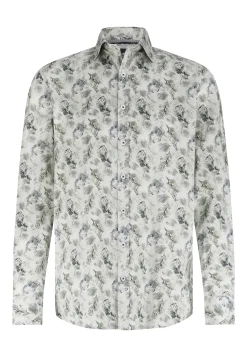 Overhemd met bloemenprint
