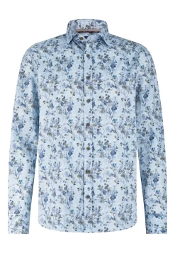 Overhemd met botanische print