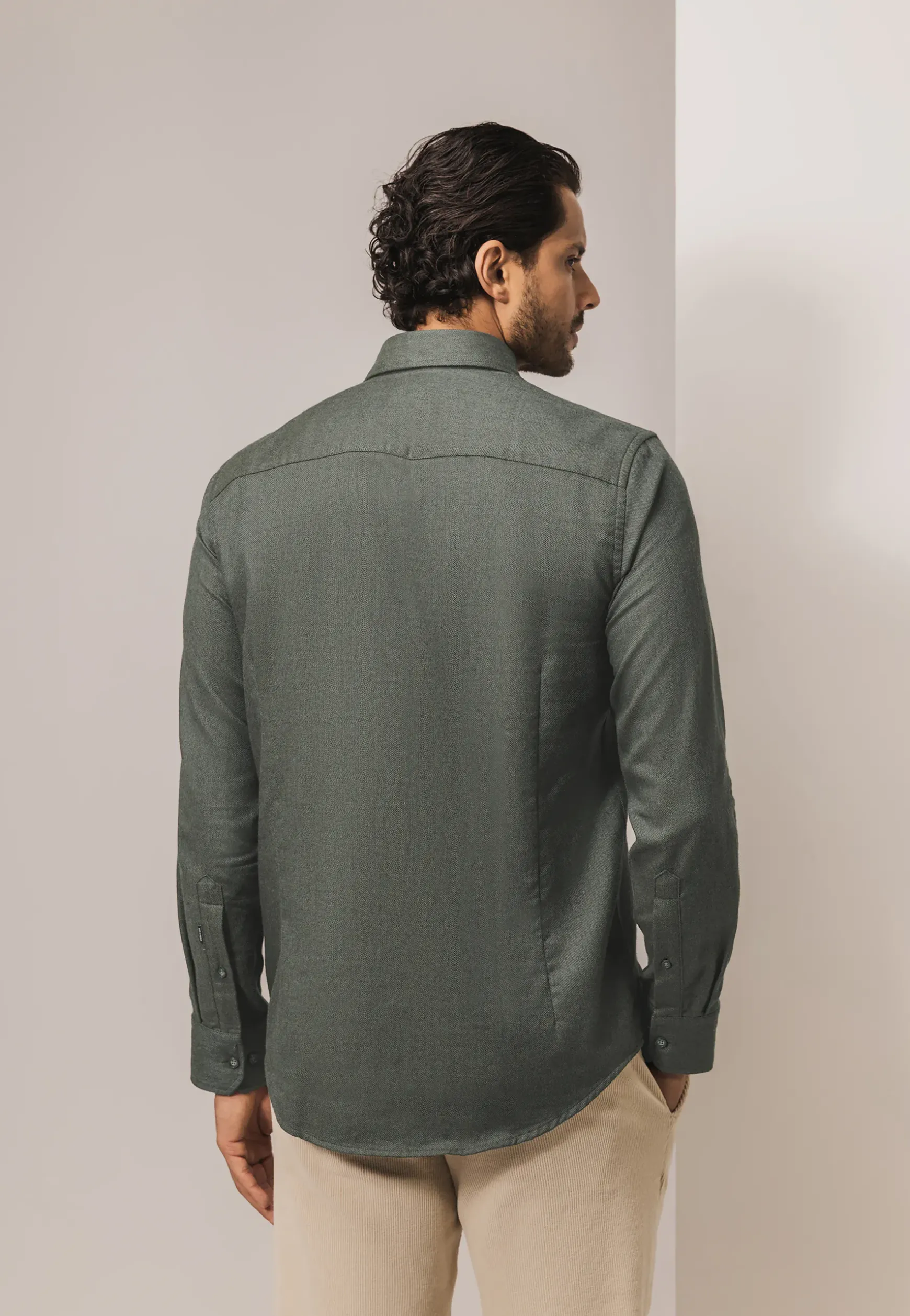 Overhemd met button-downkraag