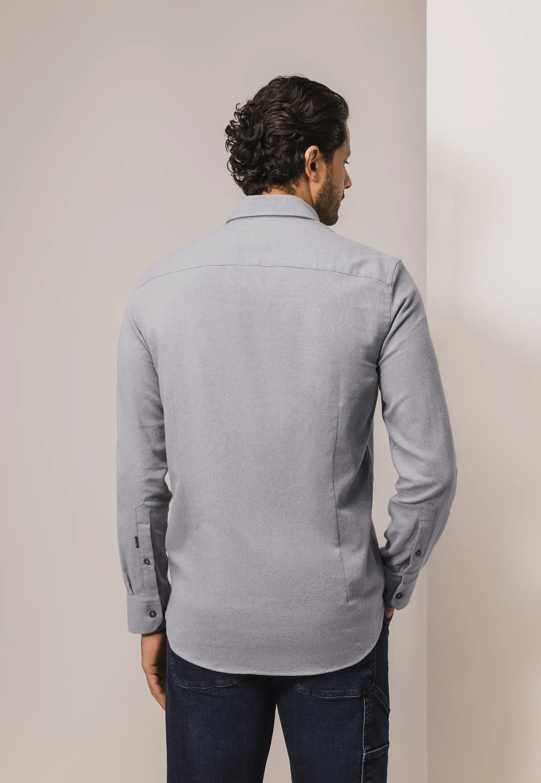 Overhemd met button-downkraag