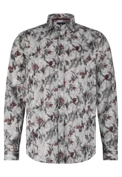 Overhemd met een botanische print
