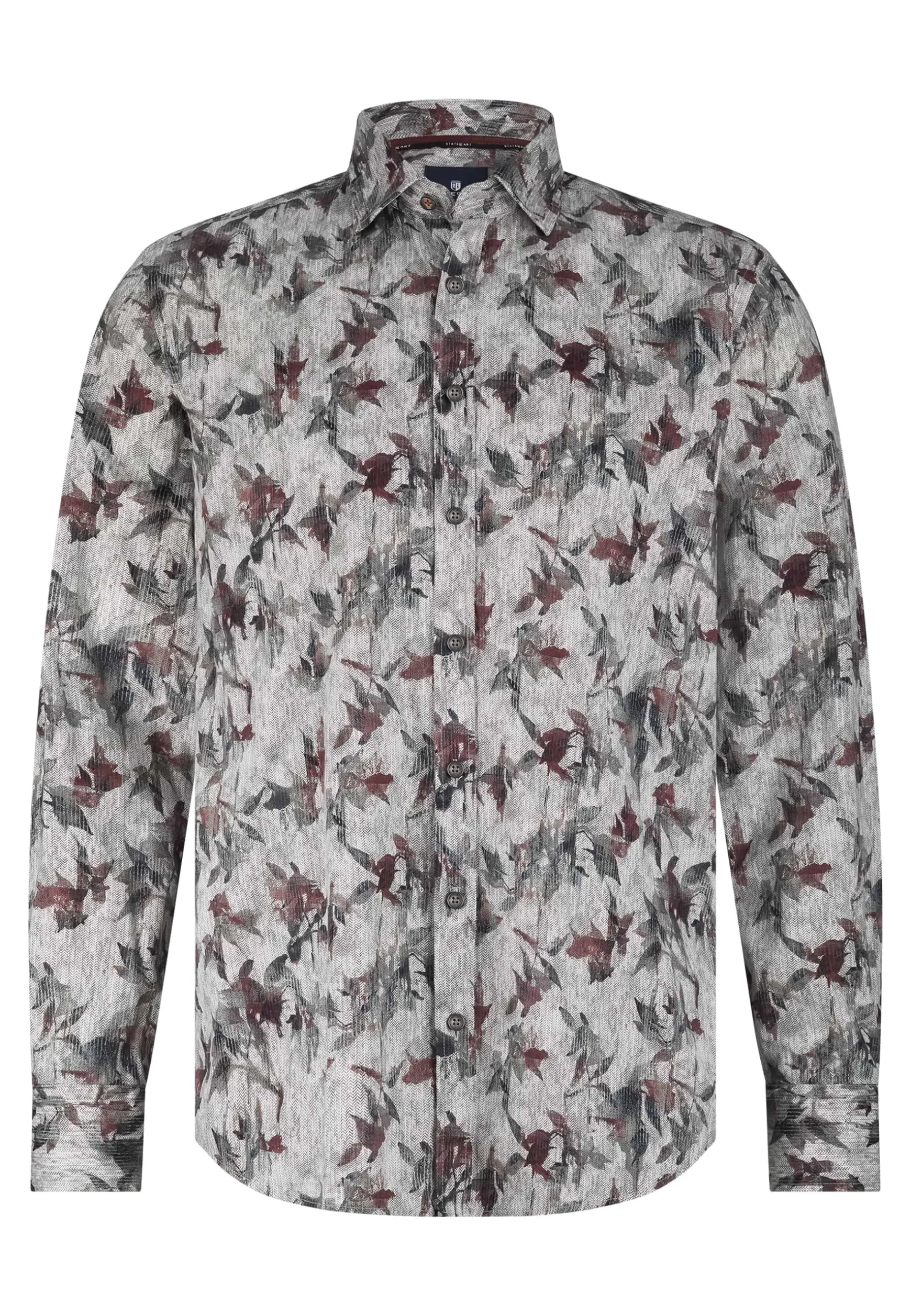 Overhemd met een botanische print