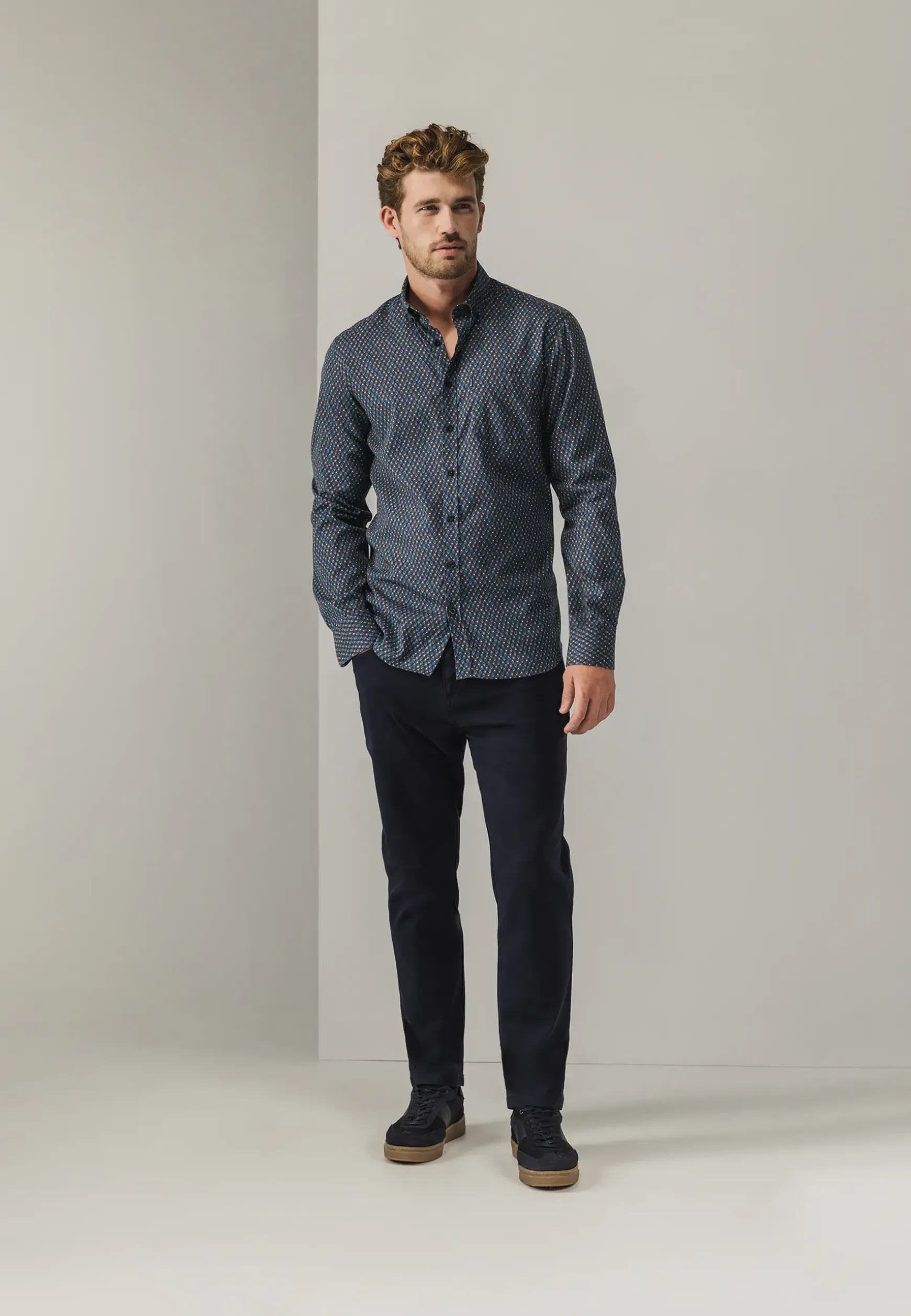 Overhemd met geometrische print