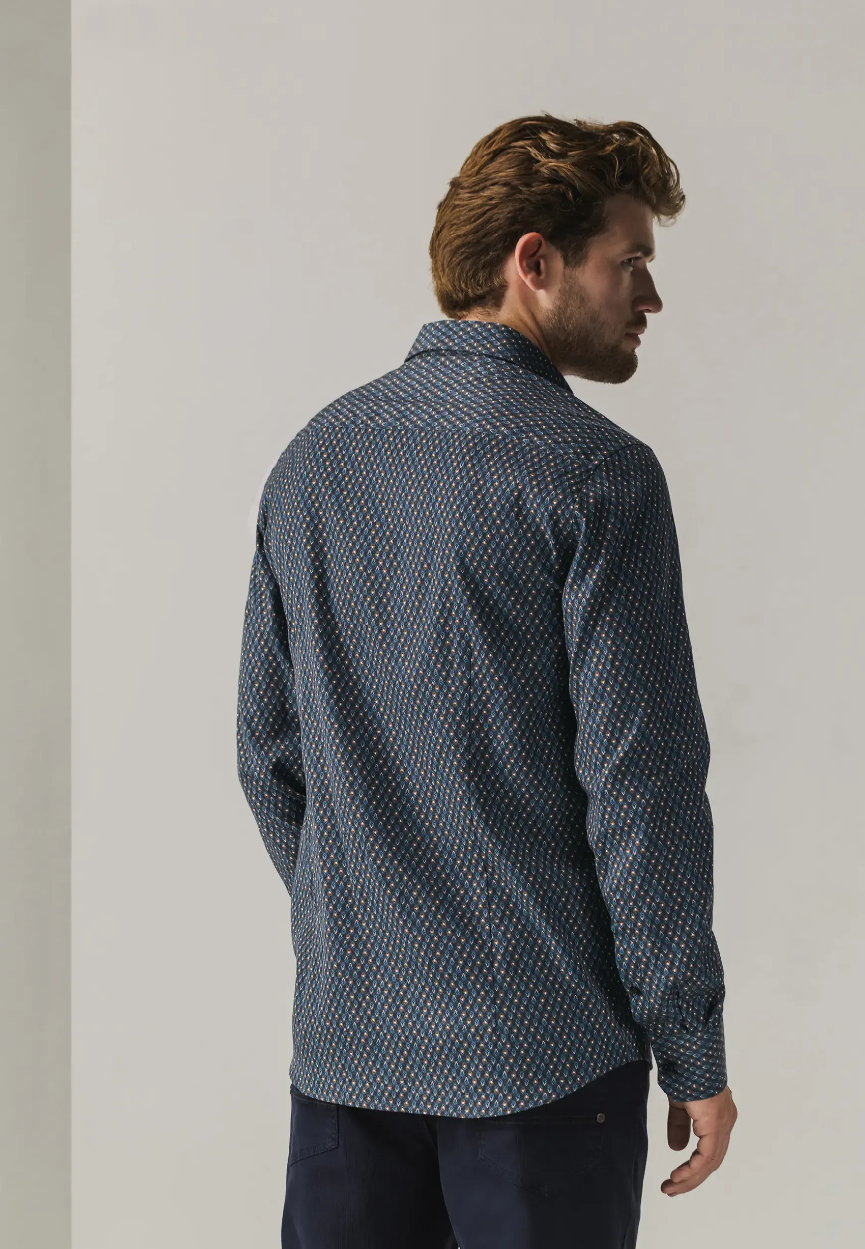 Overhemd met geometrische print