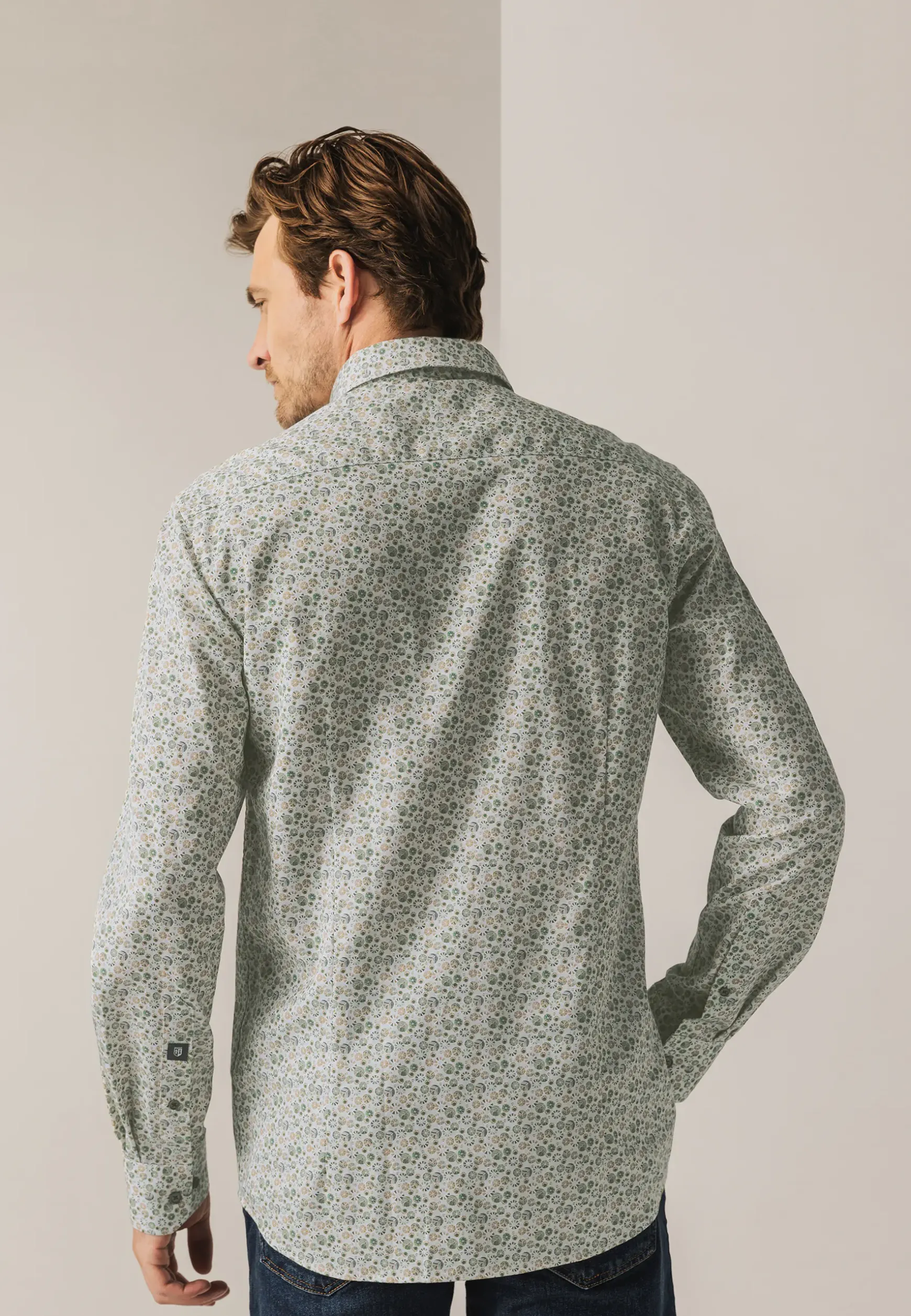 Overhemd met geometrische print