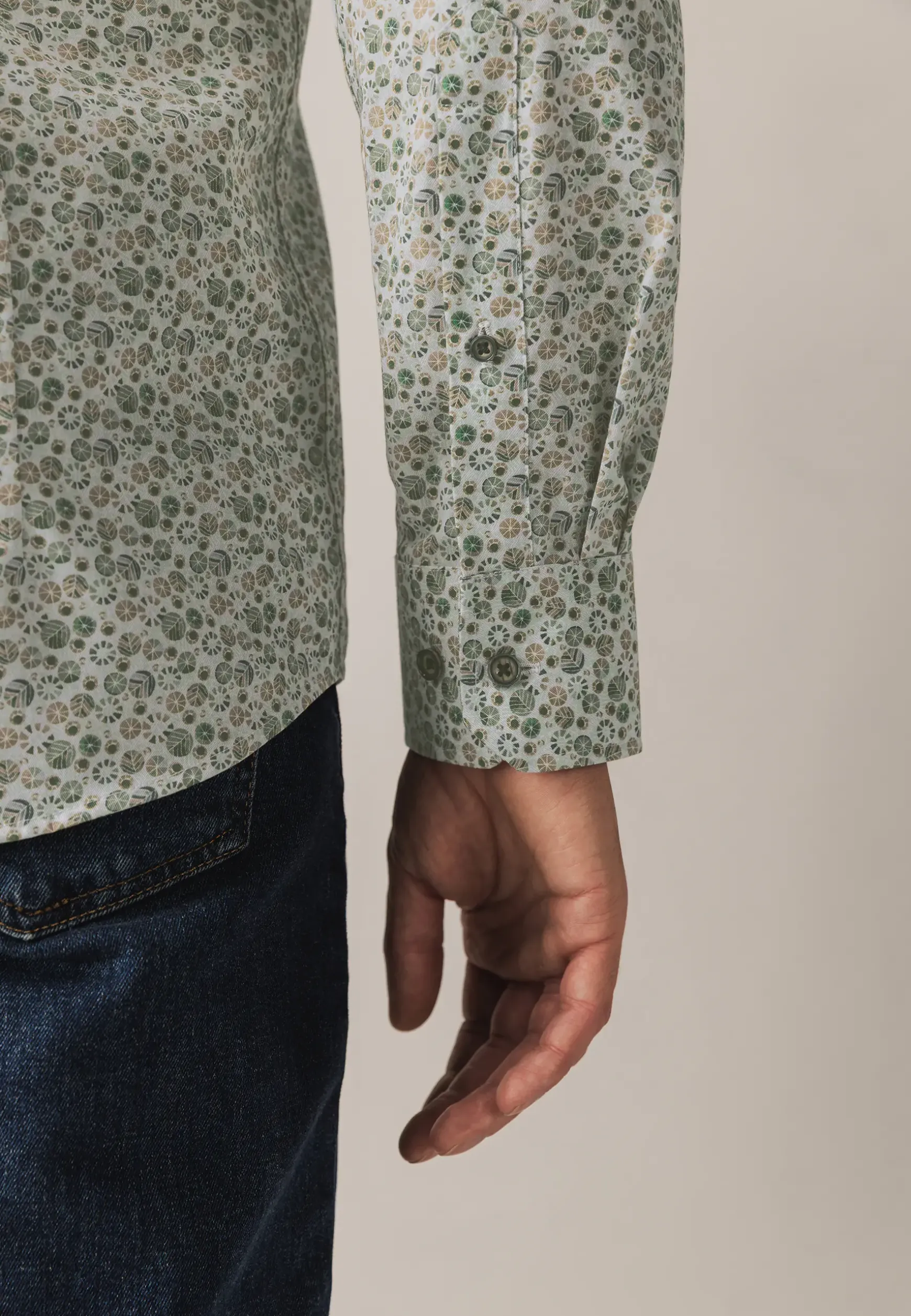 Overhemd met geometrische print