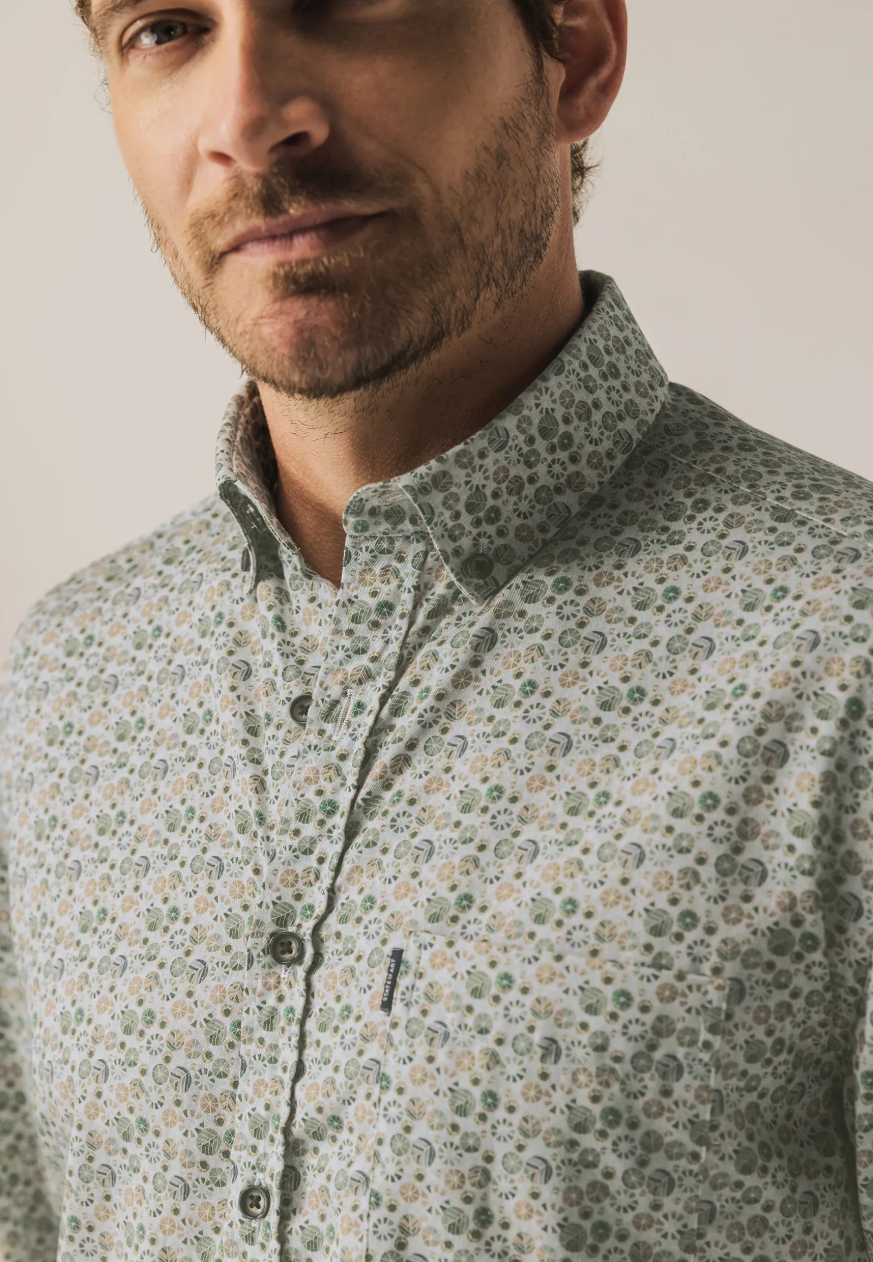 Overhemd met geometrische print