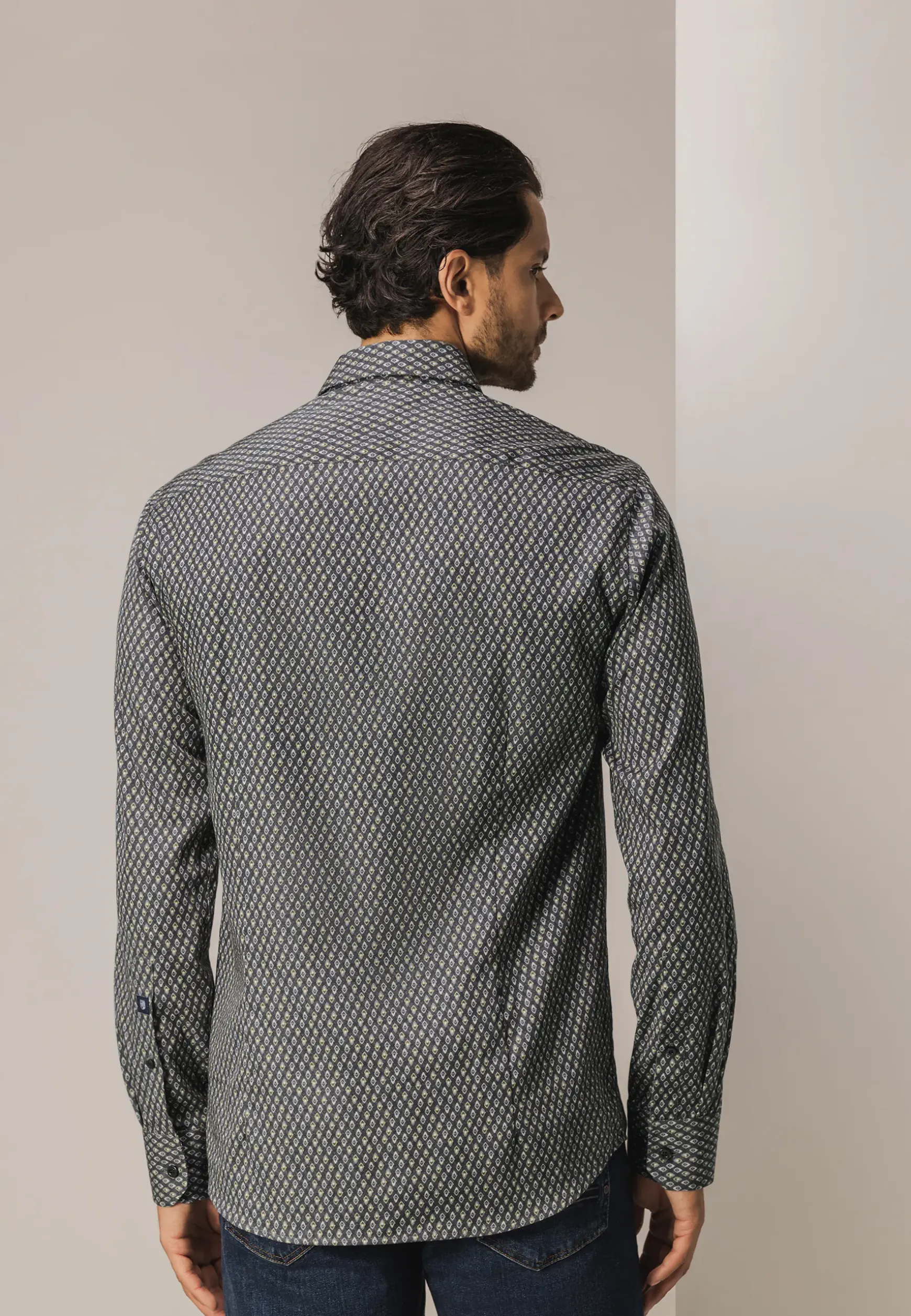 Overhemd met geometrische print