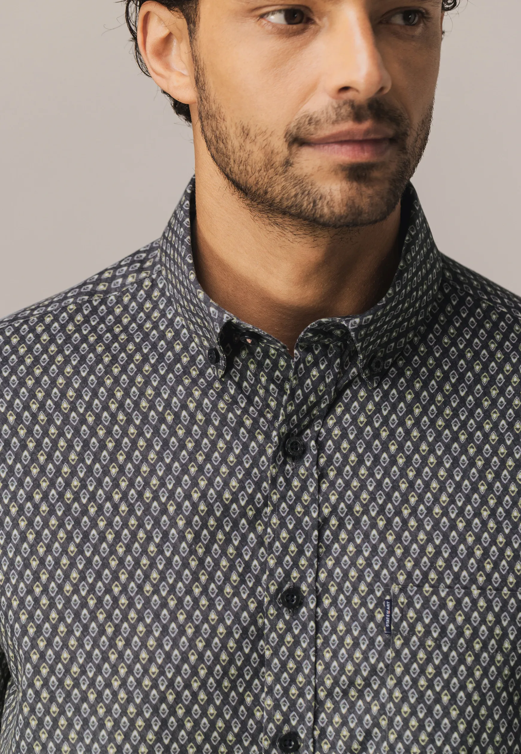 Overhemd met geometrische print