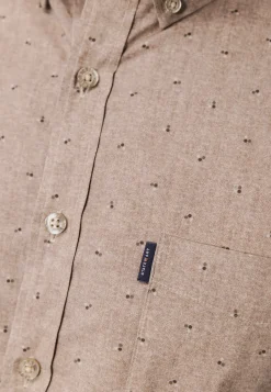 Overhemd met subtiele all-over print