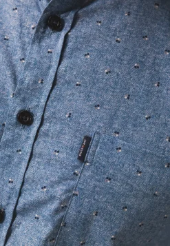 Overhemd met subtiele all-over print
