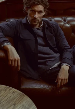 Overshirt met twee klepzakken