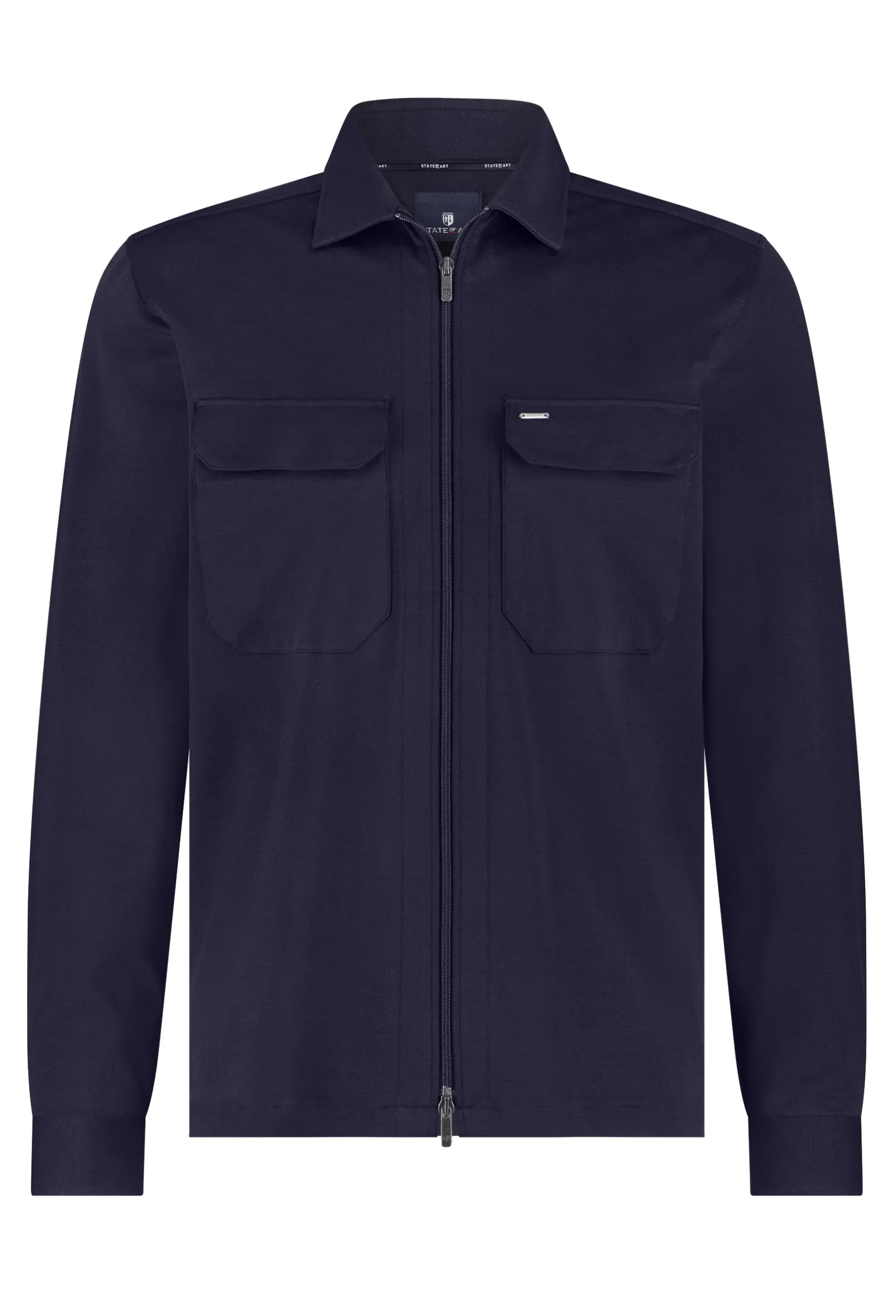 Overshirt met twee klepzakken