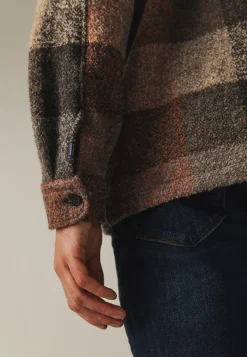Overshirt van een polyestermix
