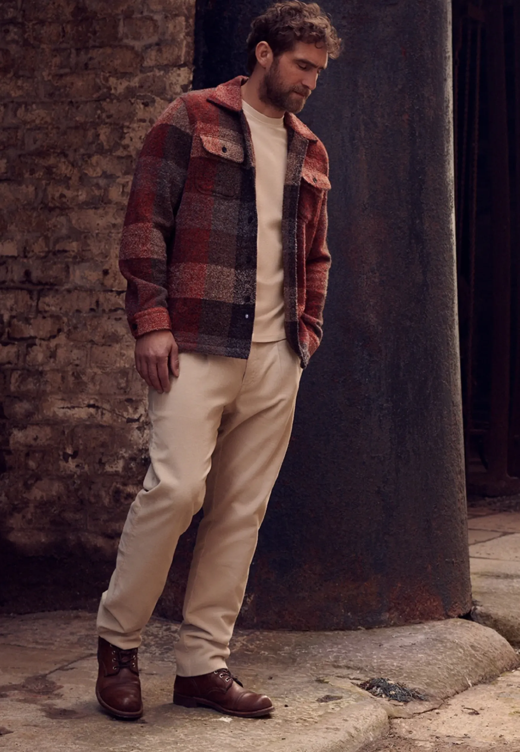 Overshirt van een polyestermix