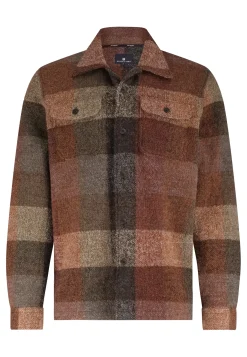 Overshirt van een polyestermix