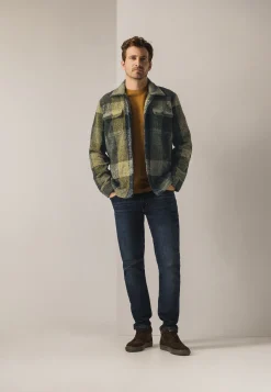 Overshirt van een polyestermix