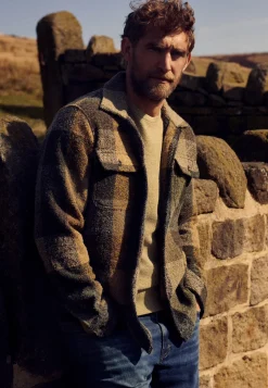 Overshirt van een polyestermix