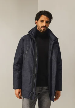 Parka met afneembare capuchon