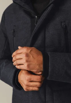 Parka met afneembare capuchon
