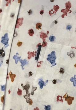 Poplin overhemd met bloemenprint