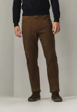RACER corduroy 5-pocket in stretchstof
