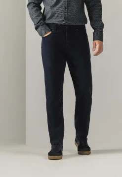 RACER corduroy 5-pocket in stretchstof