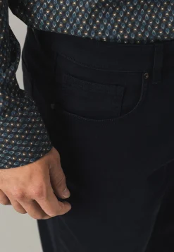 RACER corduroy 5-pocket in stretchstof